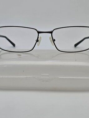 Nike 6059 068 Satin Gunmetal Volt Titanium Eyeglasses Frame w Flexhinge and Case